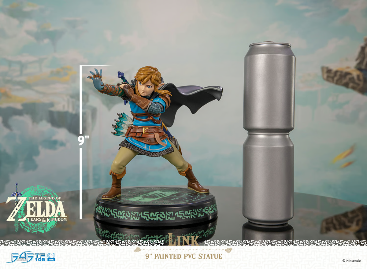 Zelda: Tears of the Kingdom - Link PVC Statue