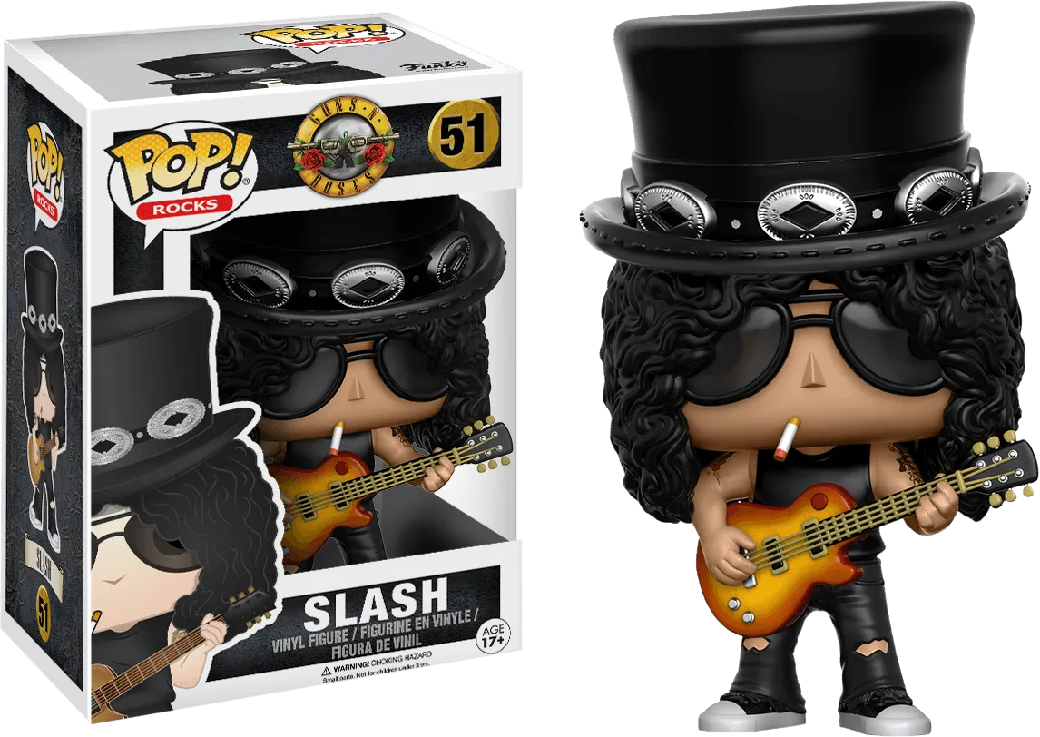 FUN10687 Guns N' Roses - Slash Pop! Vinyl - Funko - Titan Pop Culture