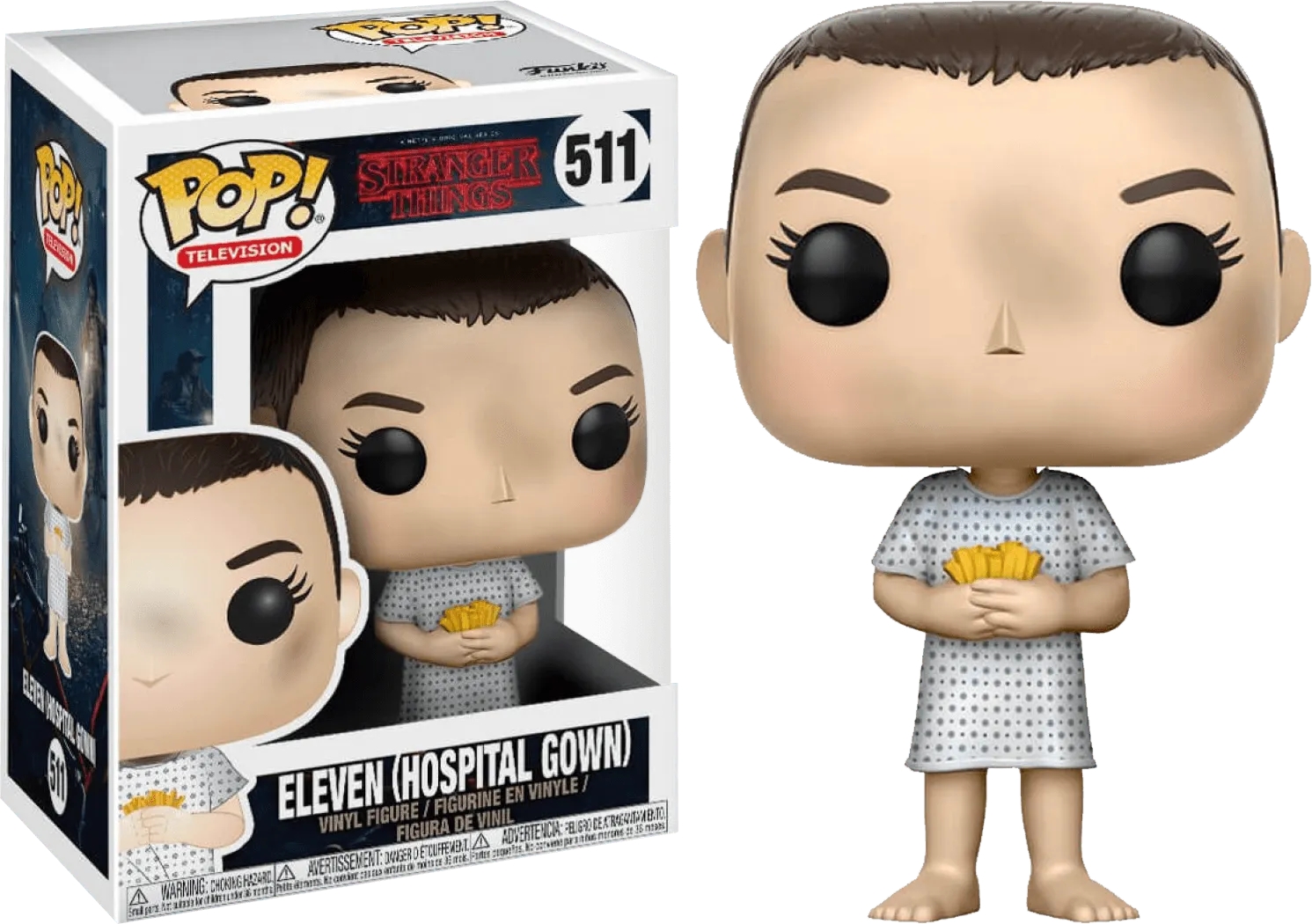 FUN14424 Stranger Things - Eleven in Hospital Gown Pop! Vinyl - Funko - Titan Pop Culture