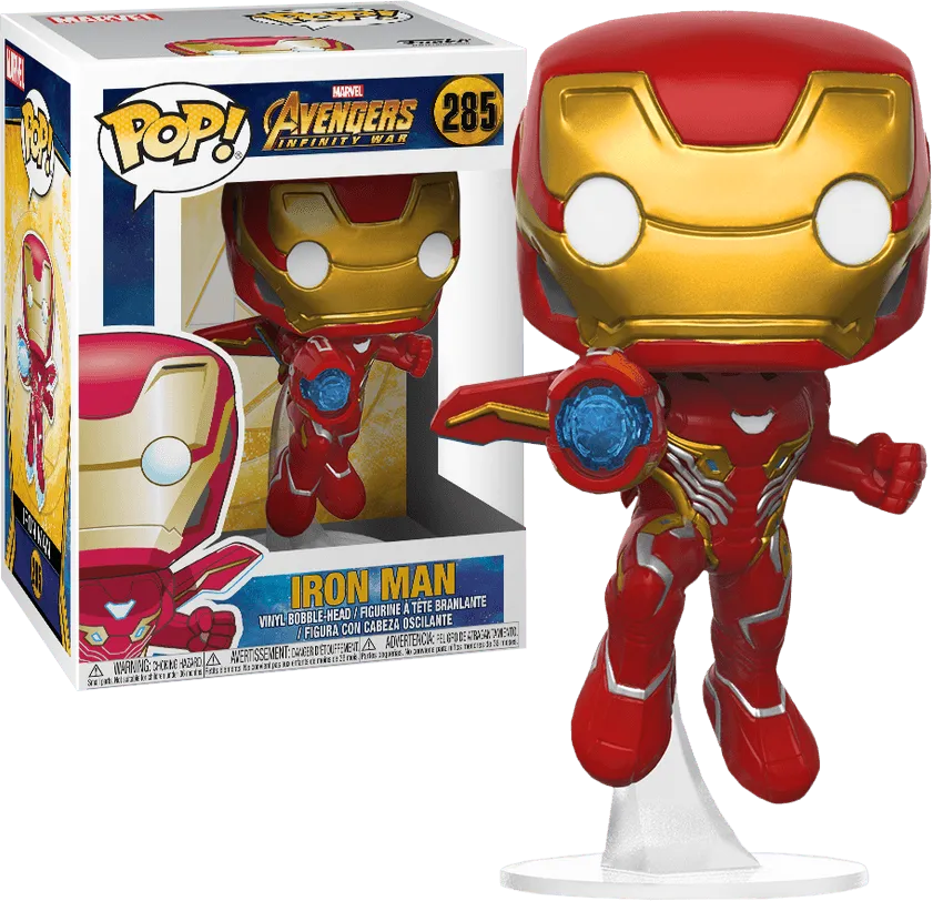 FUN26463 Avengers 3: Infinity War - Iron Man with Wings Pop! Vinyl - Funko TBA - Titan Pop Culture
