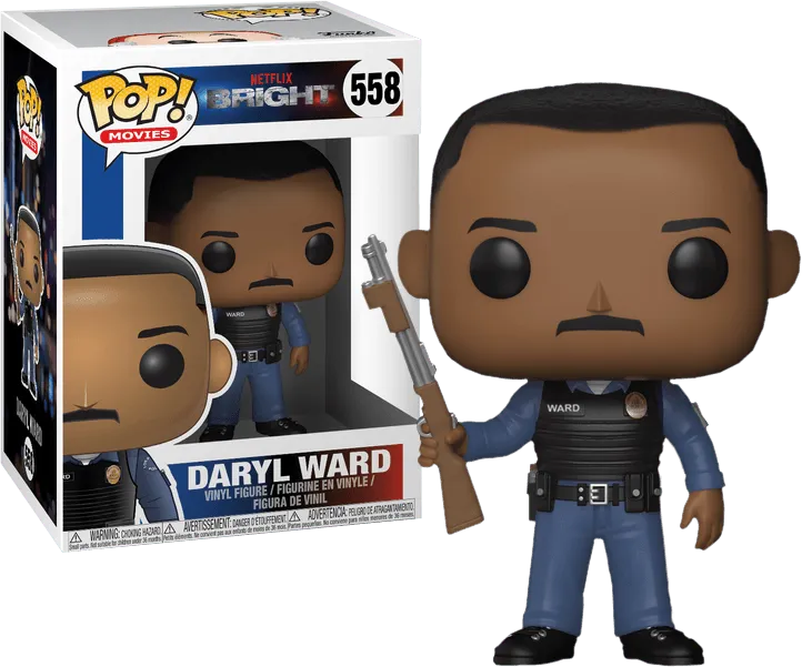 FUN27377 Bright - Daryl Ward (with chase) Pop! Vinyl - Funko - Titan Pop Culture