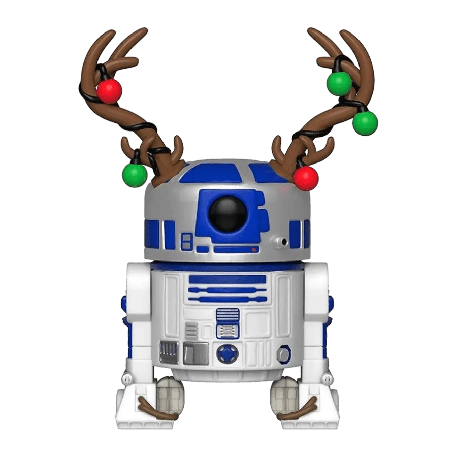 FUN33891 Star Wars - R2-D2 with Antlers Pop! Vinyl - Funko - Titan Pop Culture