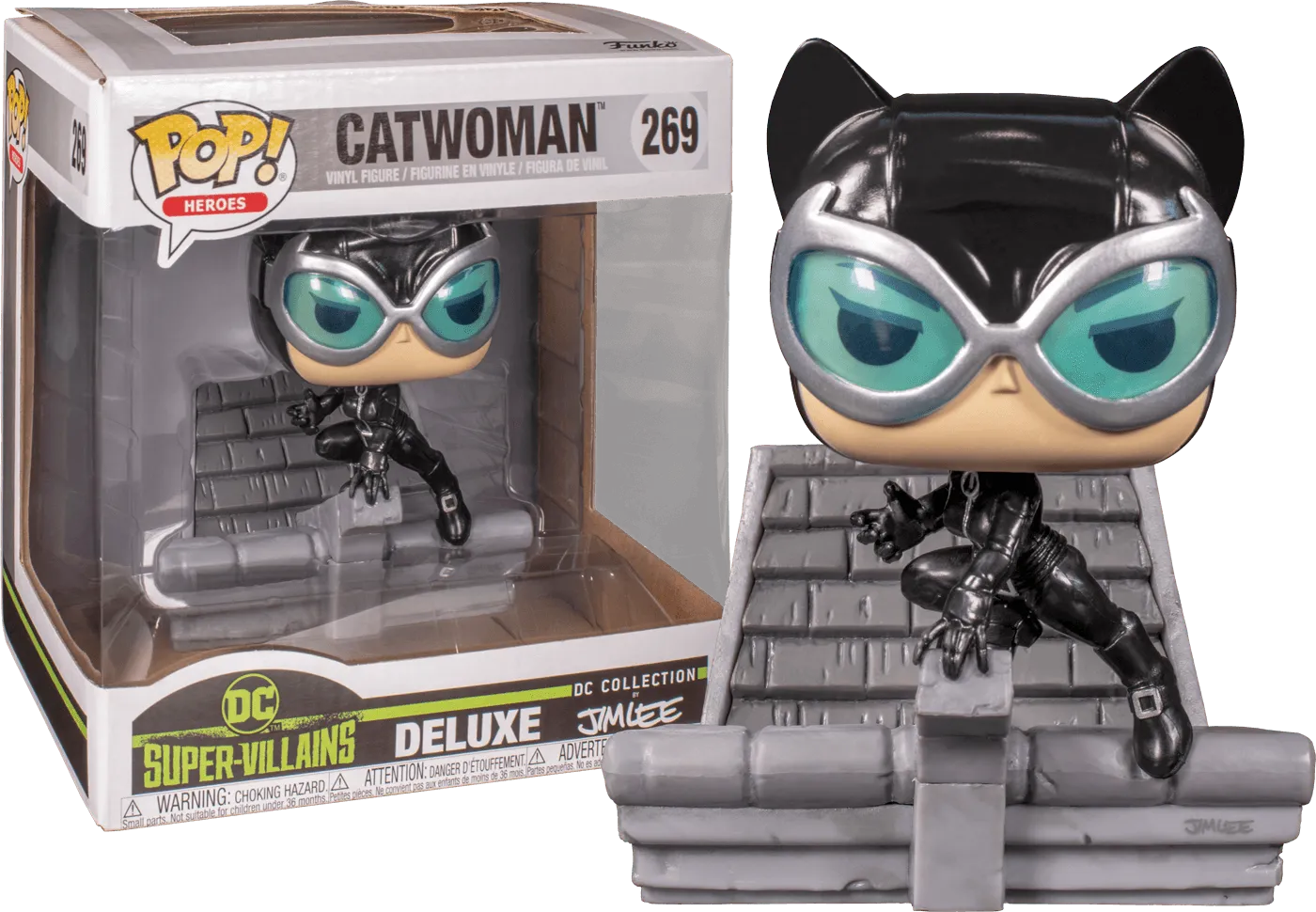 FUN36310 Batman - Catwoman Jim Lee US Exclusive Pop! Deluxe - Funko - Titan Pop Culture