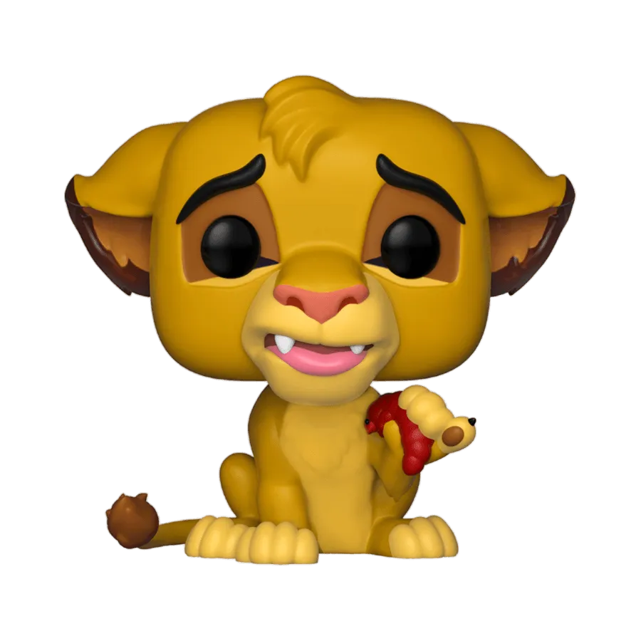 FUN36395 The Lion King (1994) - Simba with Bug Pop! Vinyl - Funko - Titan Pop Culture