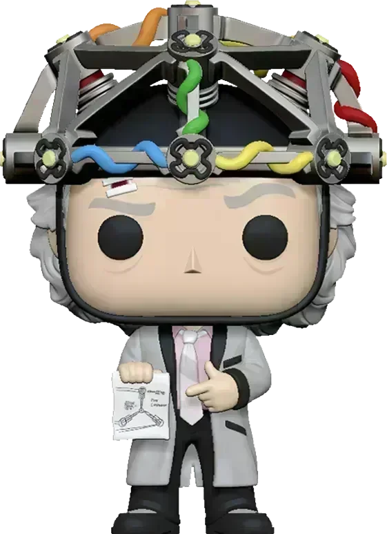 FUN46914 Back to the Future - Doc with Helmet Pop! Vinyl - Funko - Titan Pop Culture