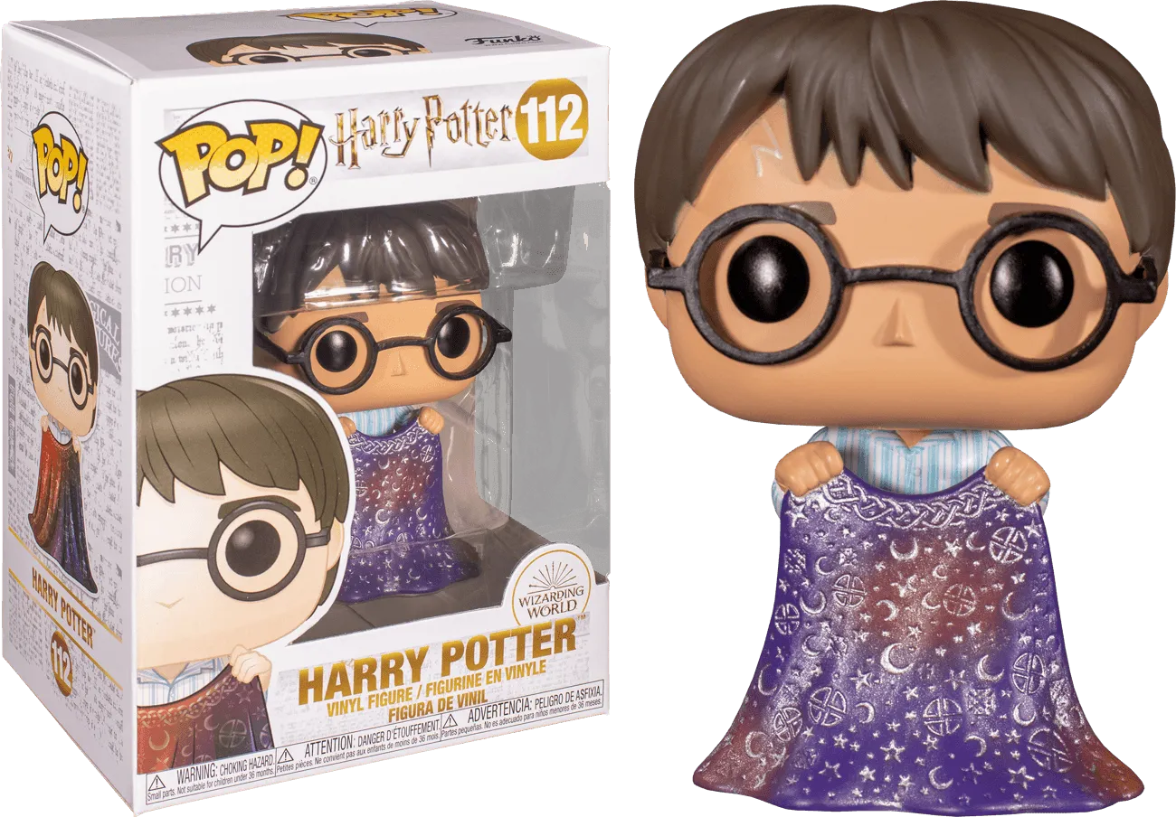 FUN48063 Harry Potter - Harry with Invisibility Cloak Pop! Vinyl - Funko TBA - Titan Pop Culture