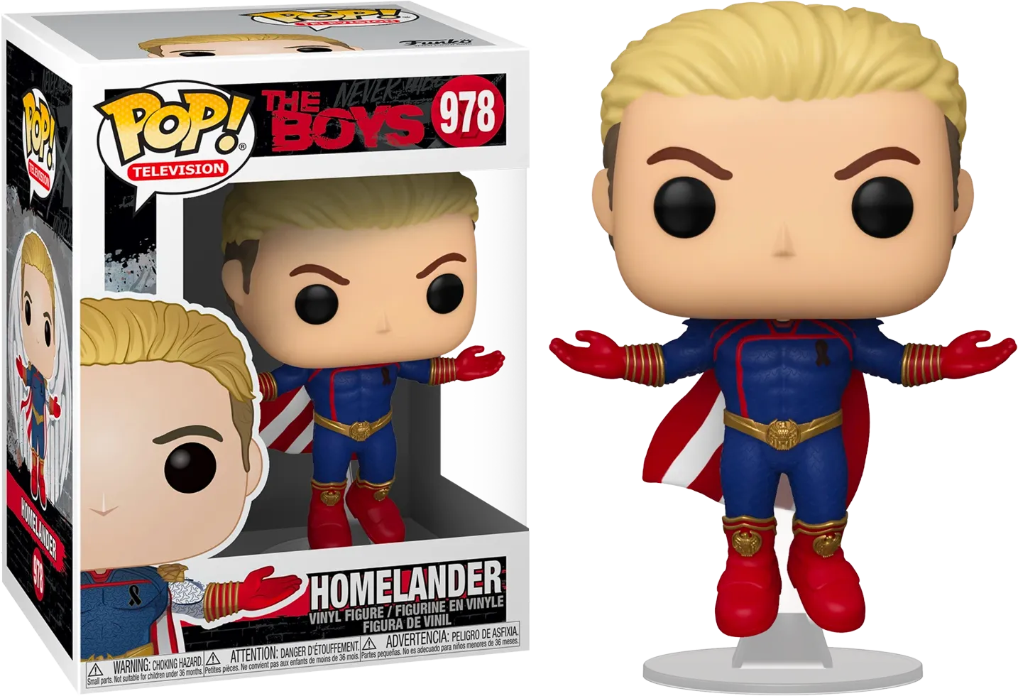 FUN48186 The Boys - Homelander Levitating Pop! Vinyl - Funko - Titan Pop Culture