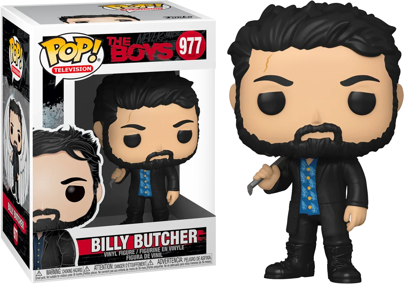 FUN48196 The Boys - Billy Butcher Pop! Vinyl - Funko - Titan Pop Culture