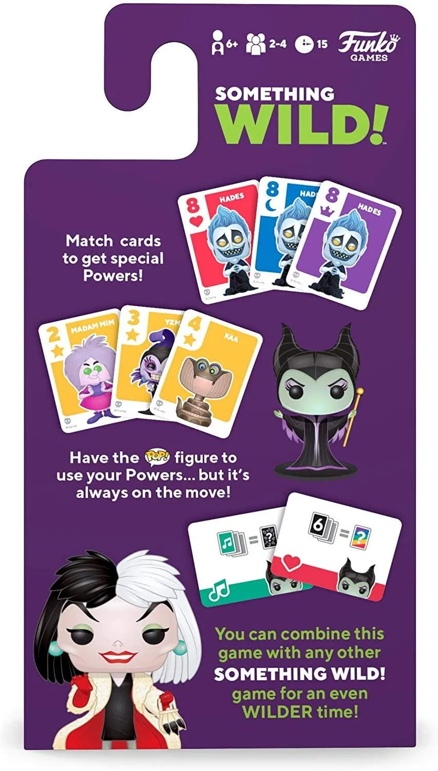 FUN49356 Disney Villains - Something Wild Card Game - Funko - Titan Pop Culture
