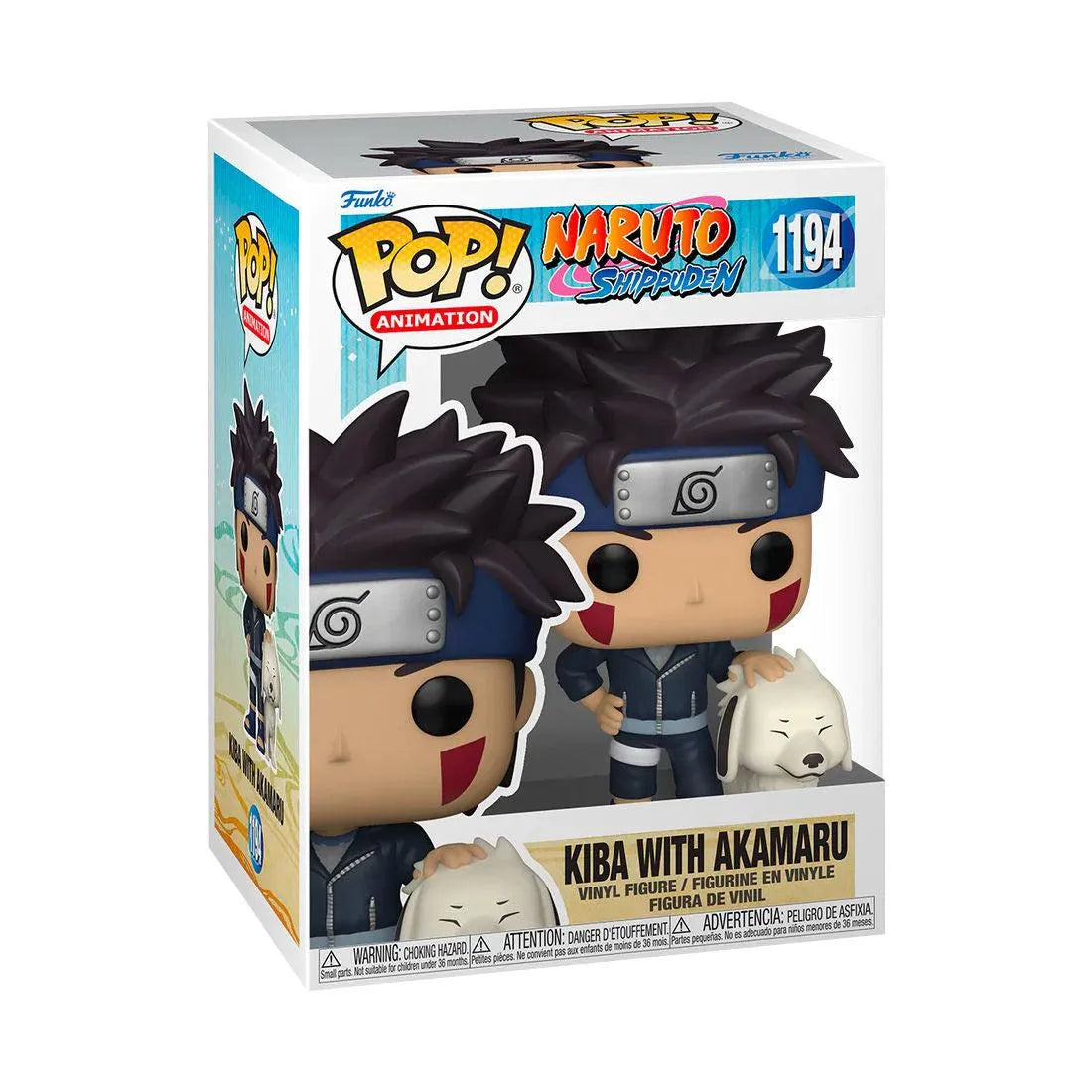 FUN49804 Naruto: Shippuden - Kiba with Akamaru Pop! Vinyl - Funko - Titan Pop Culture