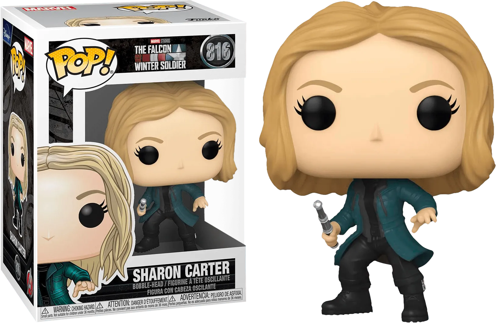 FUN52371 The Falcon and the Winter Soldier - Sharon Carter Pop! Vinyl - Funko - Titan Pop Culture
