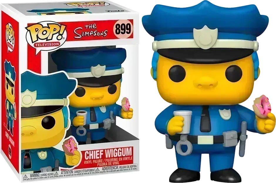 FUN52946 The Simpsons - Chief Wiggum Pop! Vinyl - Funko - Titan Pop Culture