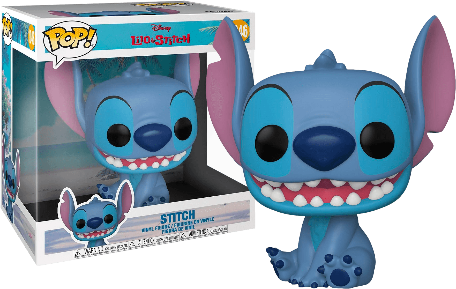 FUN55618 Lilo and Stitch - Stitch 10" Pop! Vinyl - Funko - Titan Pop Culture