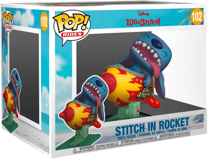 FUN55620 Lilo and Stitch - Stitch in Rocket Pop! Ride - Funko - Titan Pop Culture