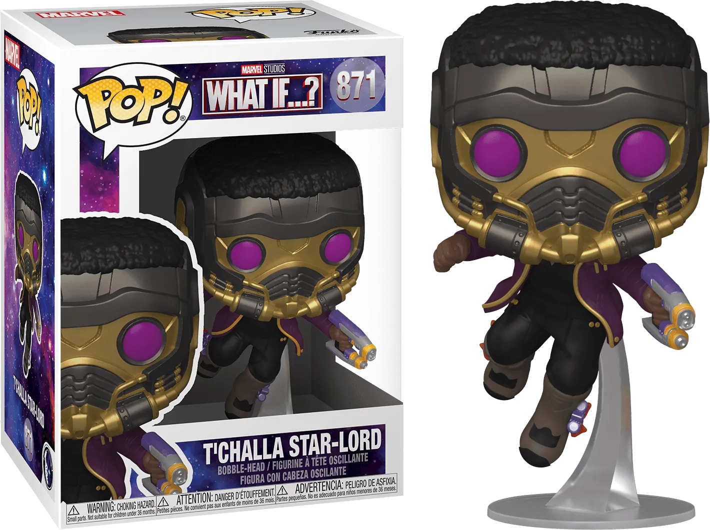 FUN55812 What If - T'Challa Star-Lord Pop! Vinyl - Funko - Titan Pop Culture
