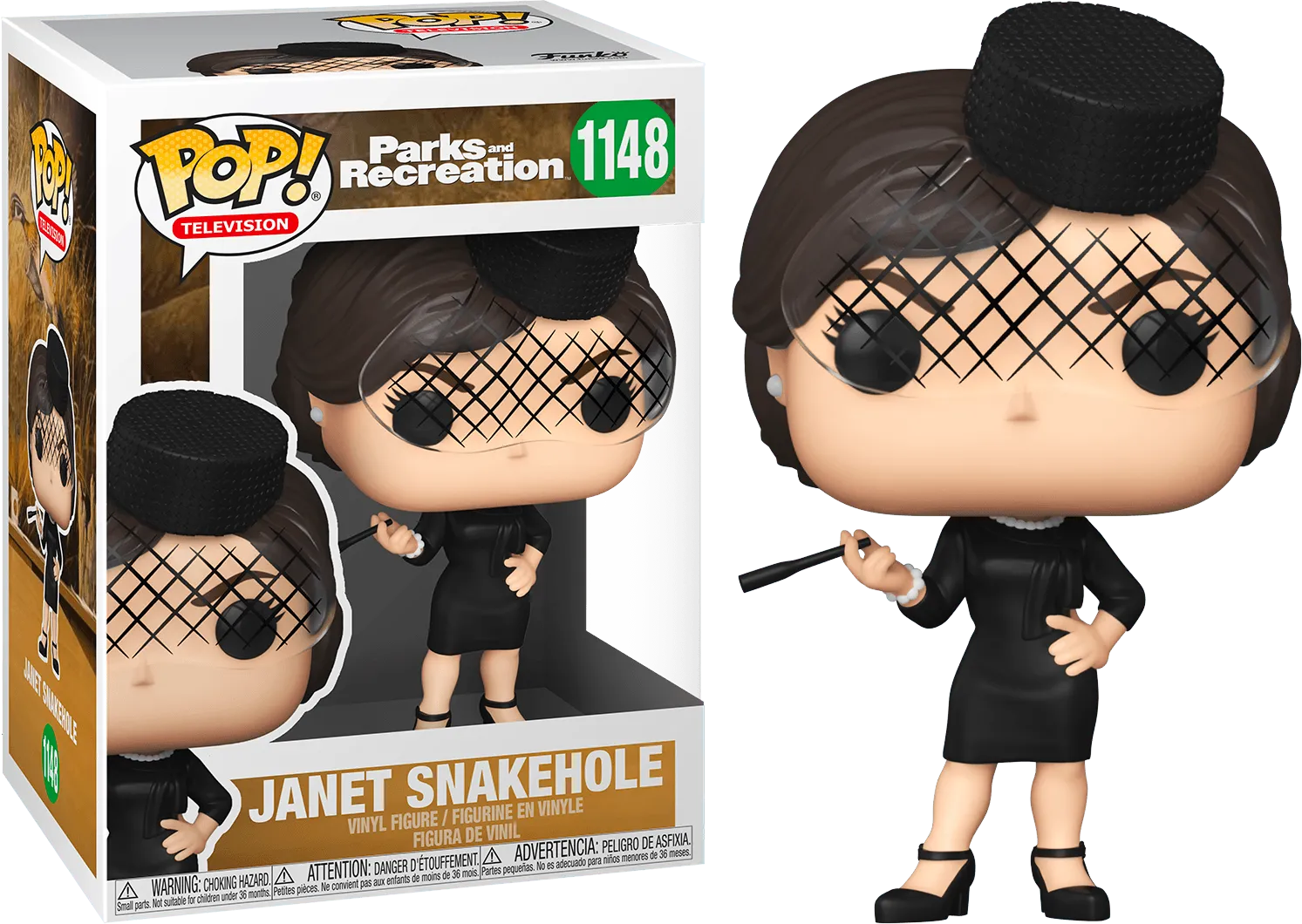 FUN56169 Parks and Recreation - Janet Snakehole Pop! Vinyl - Funko - Titan Pop Culture