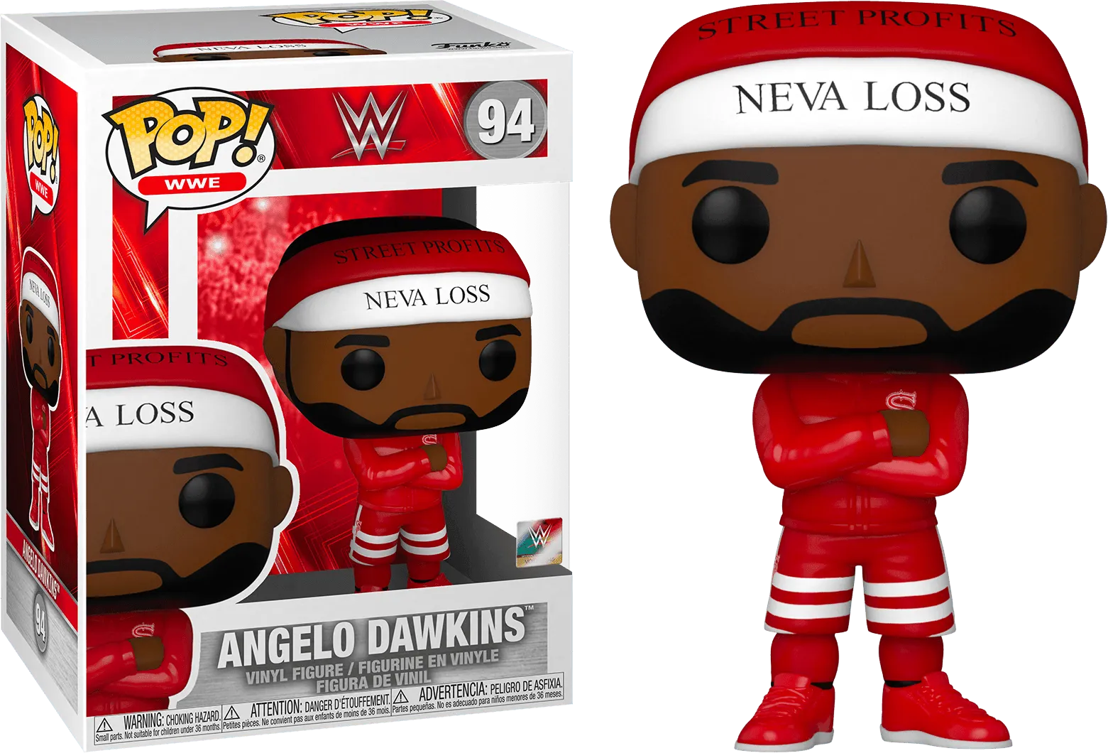 FUN56809 WWE - Street Profits Angelo Dawkins Pop! Vinyl - Funko - Titan Pop Culture