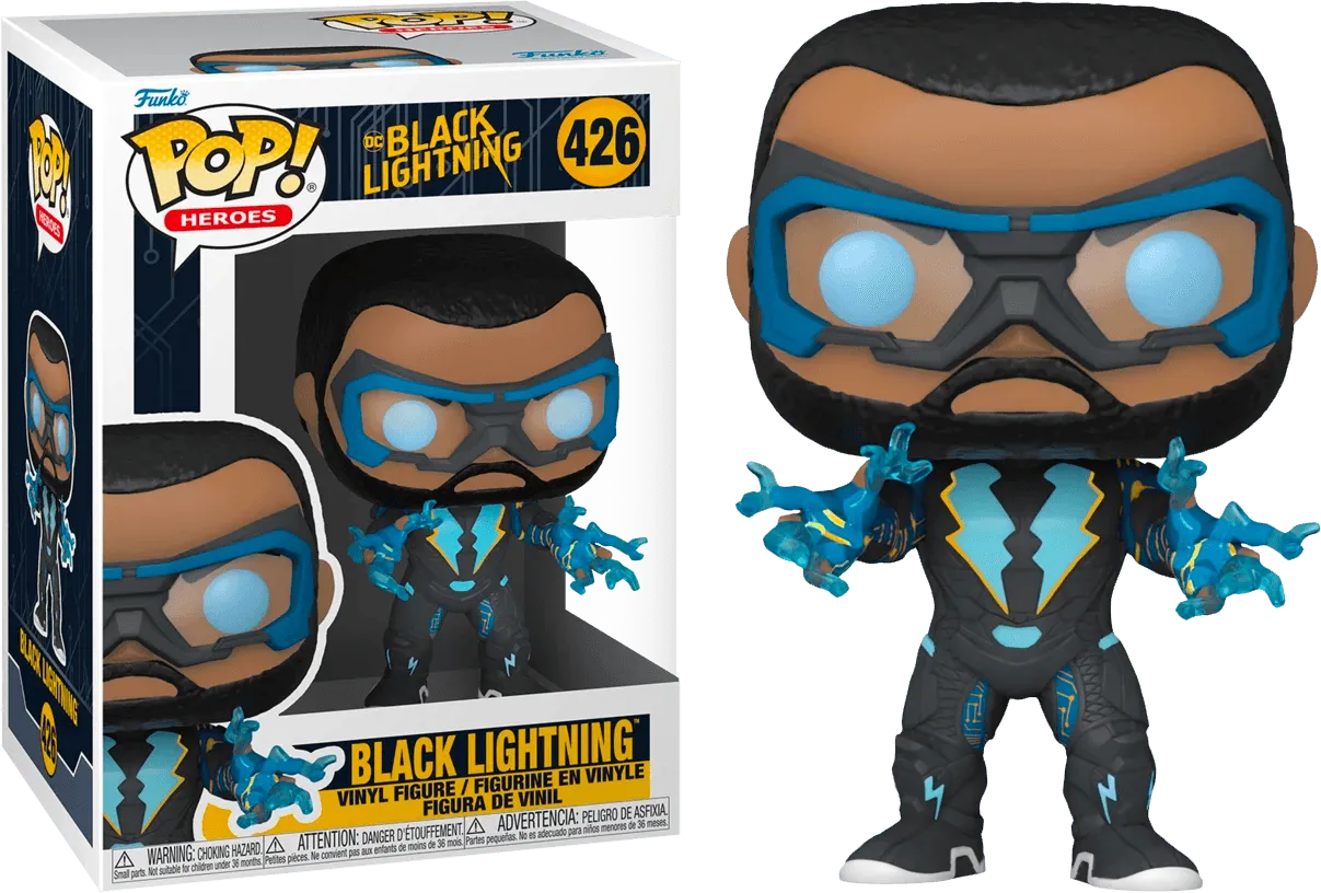 FUN57589 Black Lightning - Black Lightning Pop! Vinyl - Funko - Titan Pop Culture