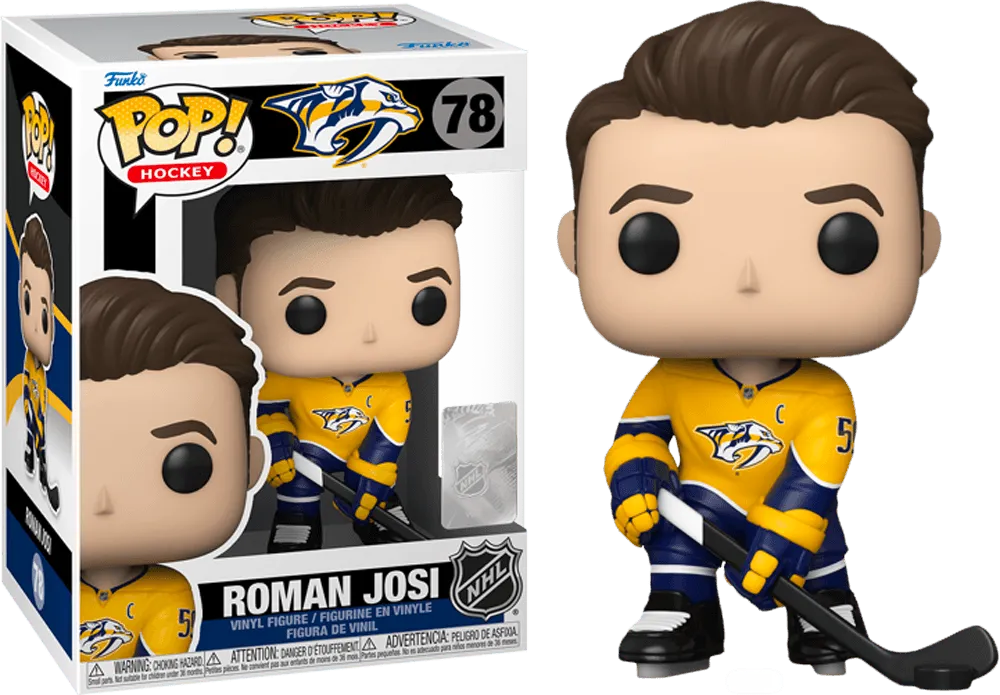 FUN57822 NHL: Predators - Roman Josi (Home Uniform) Pop! Vinyl - Funko - Titan Pop Culture