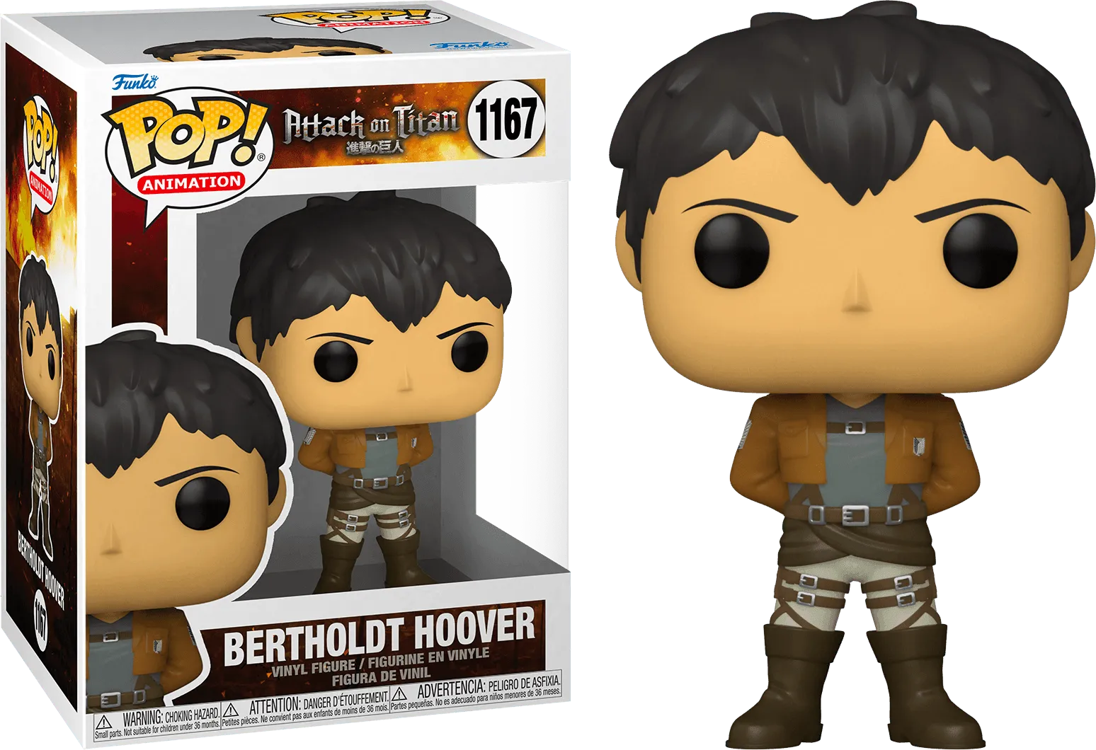 FUN57979 Attack on Titan - Bertholdt Hoover Pop! Vinyl - Funko - Titan Pop Culture