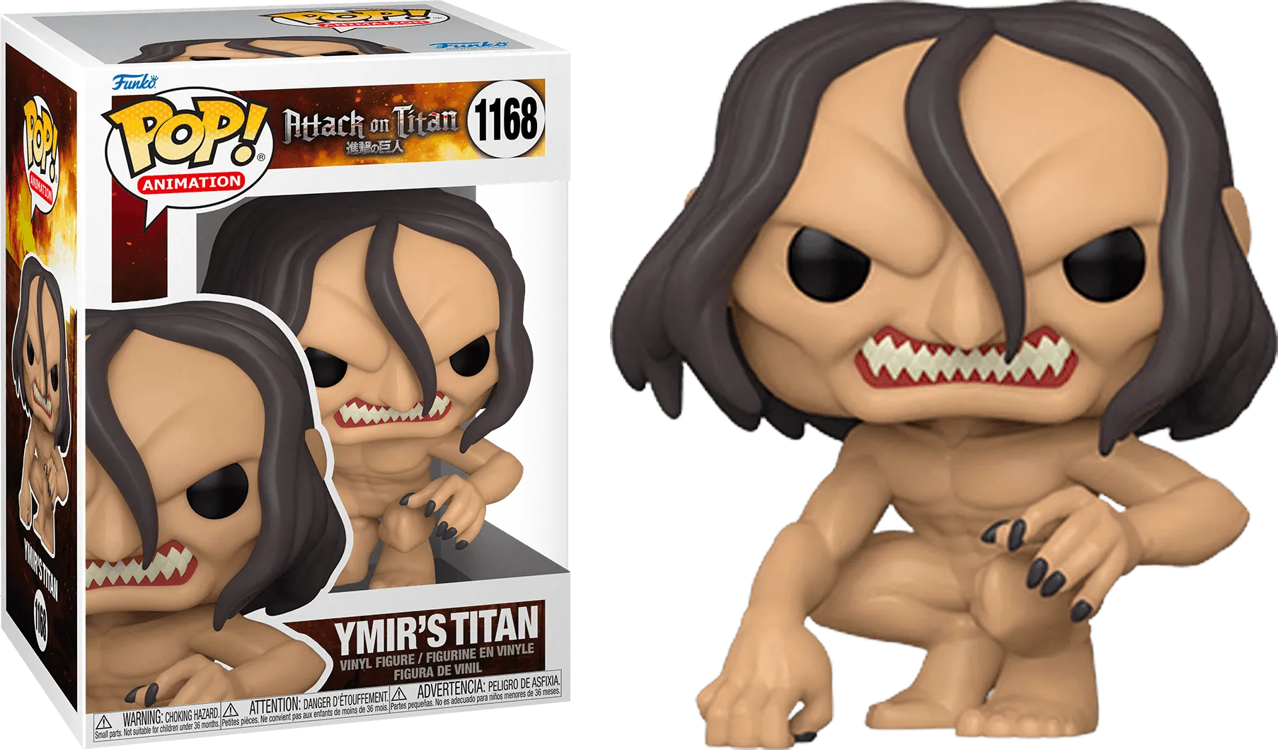 FUN57982 Attack on Titan - Ymir's Titan Pop! Vinyl - Funko - Titan Pop Culture