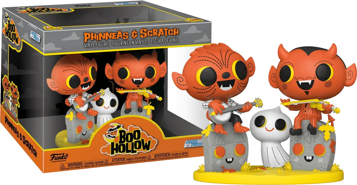 FUN58002 Boo Hollow - Phinneas & Scratch Paka Paka Moment - Funko - Titan Pop Culture