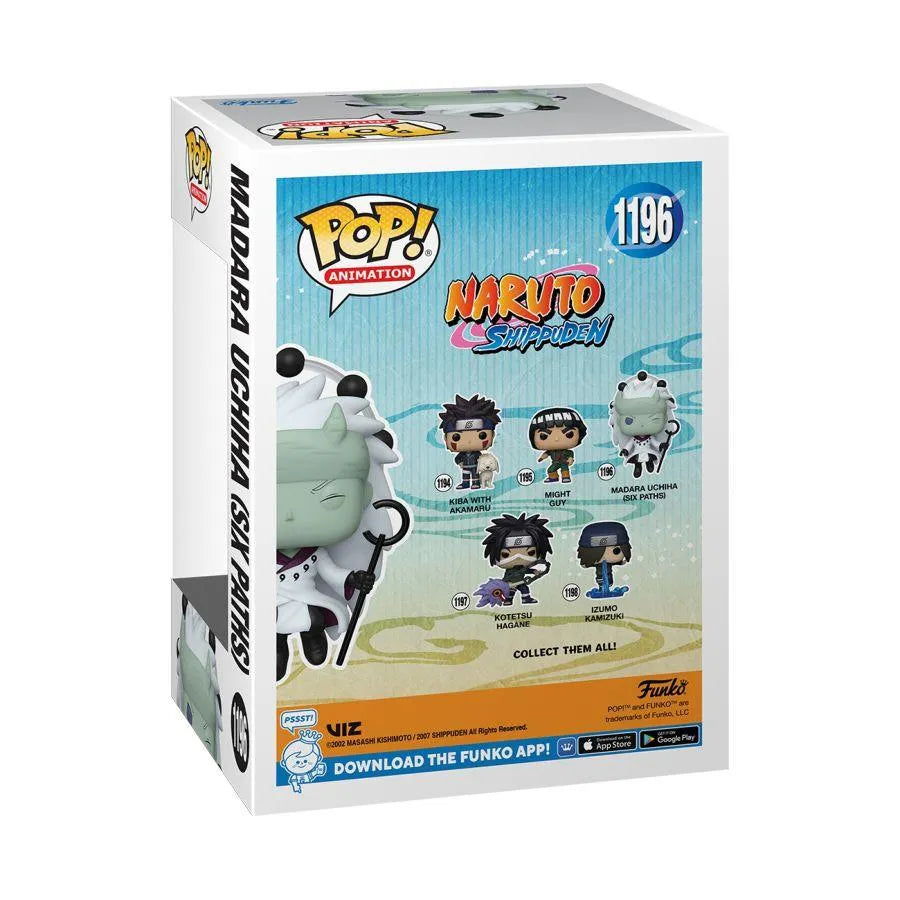 FUN58009 Naruto: Shippuden - Madara Uchiha (Sage of Six Paths) Pop! Vinyl - Funko - Titan Pop Culture