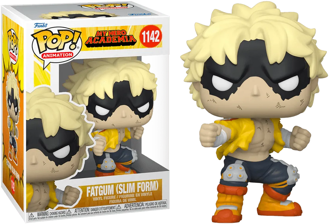 FUN58036 My Hero Academia - Fat Gum (Slim Form) Pop! Vinyl - Funko - Titan Pop Culture