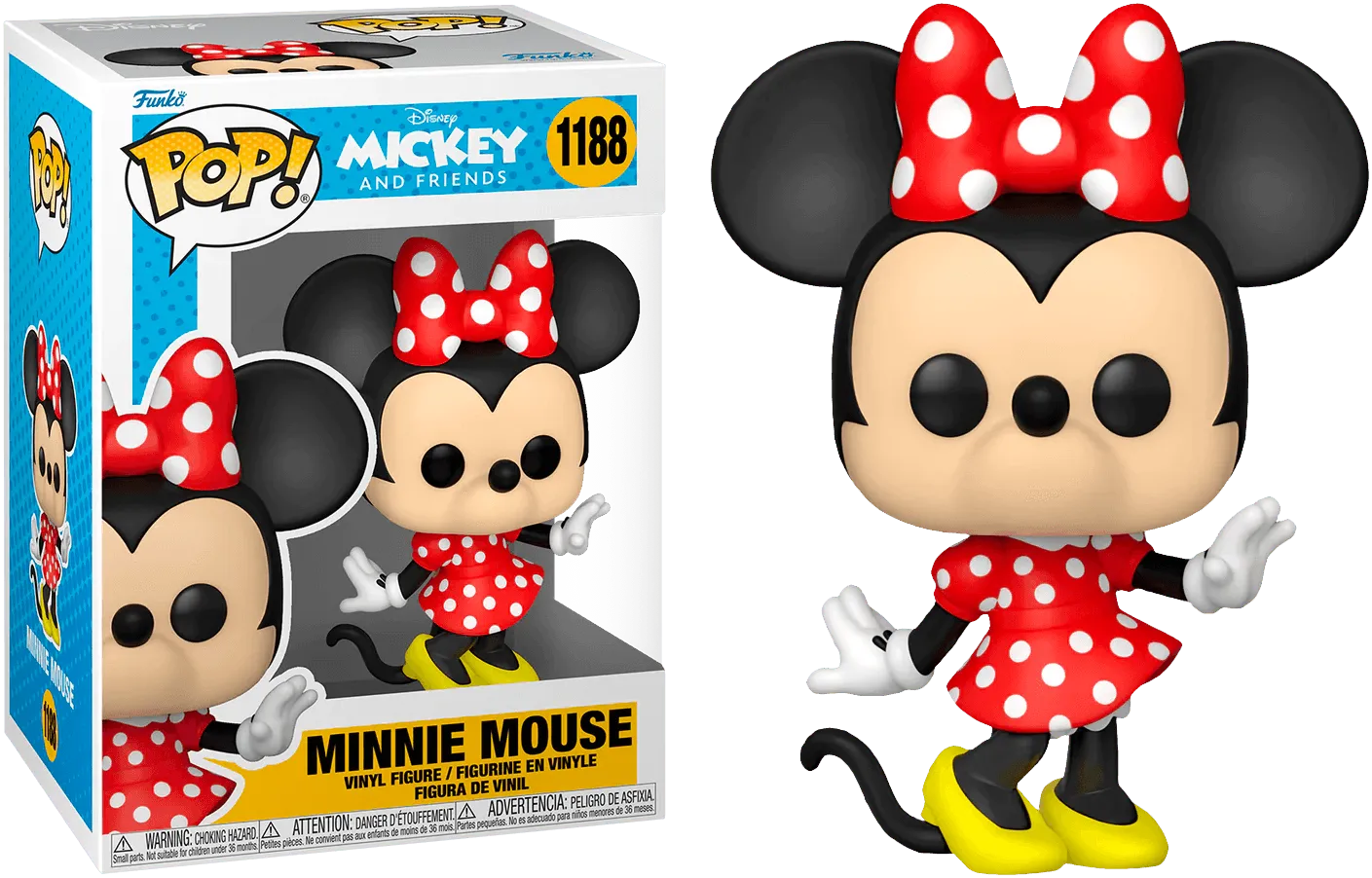 FUN59624 Mickey & Friends - Minnie Pop! Vinyl - Funko - Titan Pop Culture