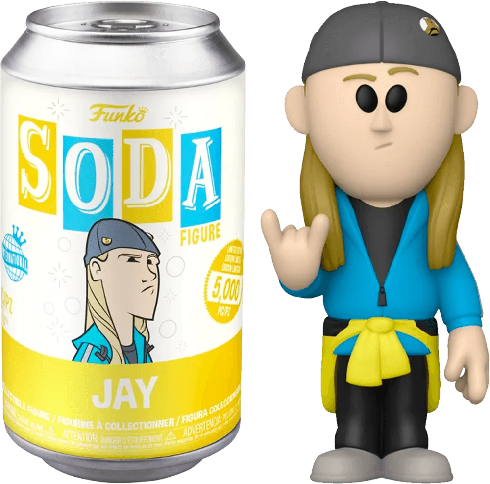FUN60548 Jay & Silent Bob - Jay (with chase) Vinyl Soda - Funko - Titan Pop Culture