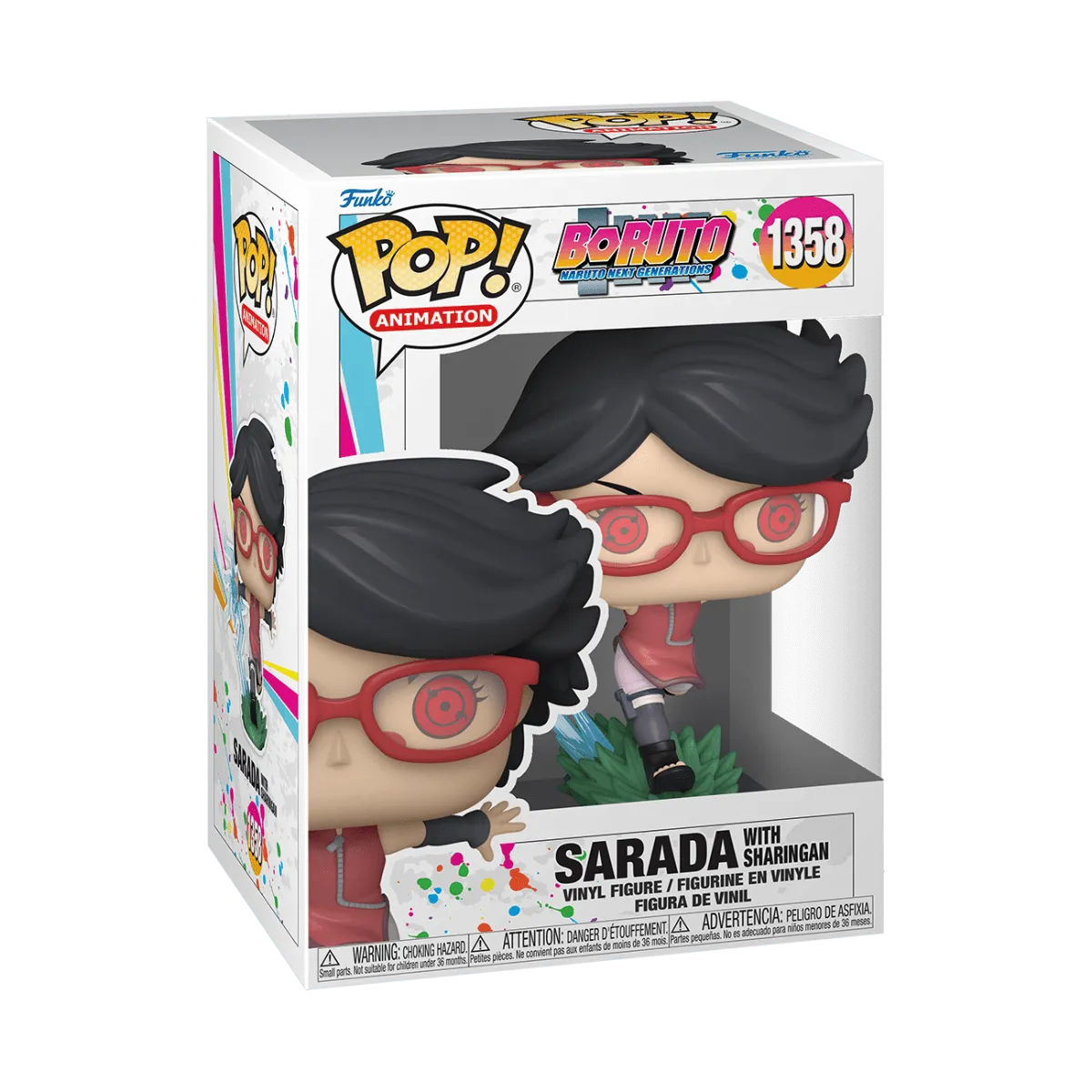 FUN61387 Boruto: Naruto Next Generations - Sarada with Sharingan Pop! Vinyl - Funko - Titan Pop Culture
