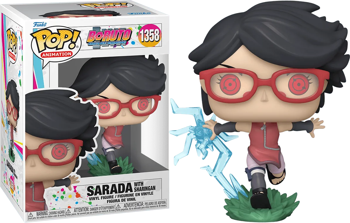FUN61387 Boruto: Naruto Next Generations - Sarada with Sharingan Pop! Vinyl - Funko - Titan Pop Culture