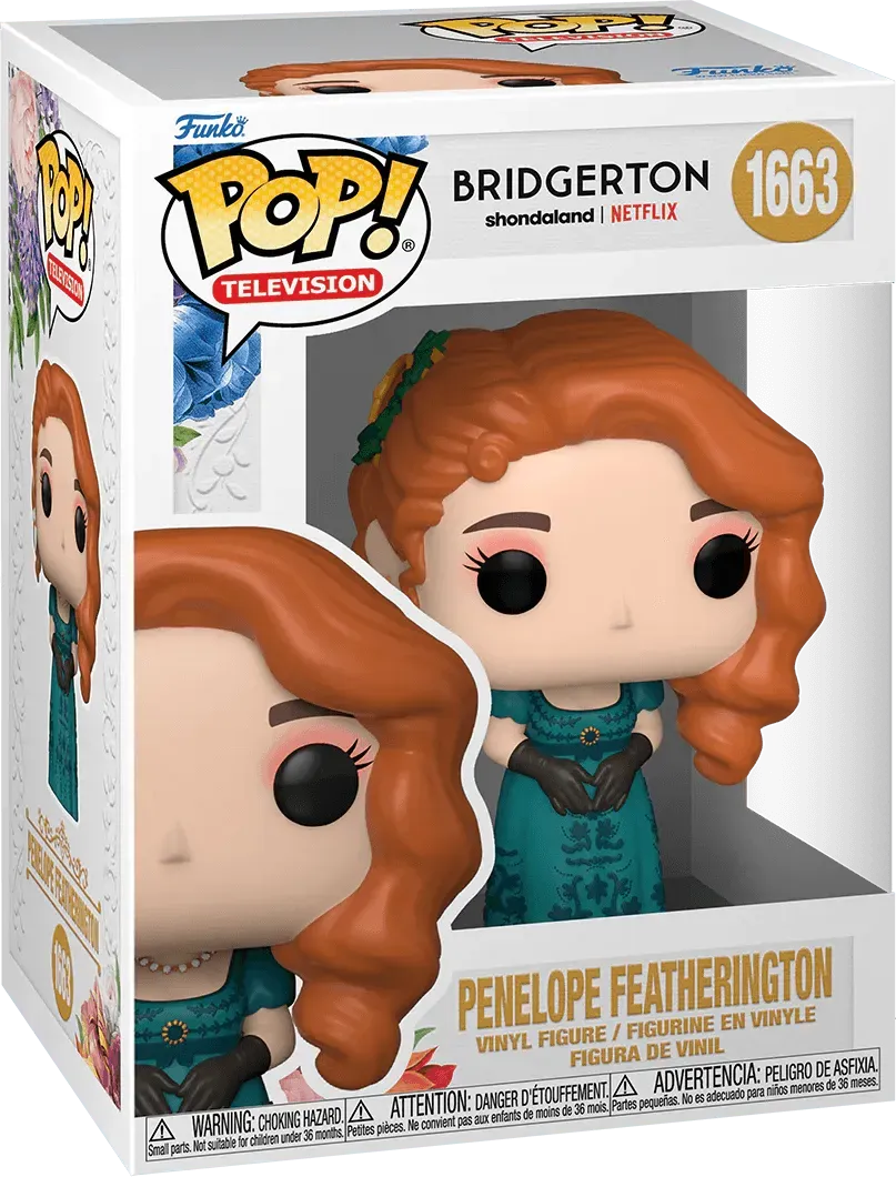 FUN61395BUNDLE Bridgerton - Penelope Featherington Pop! Vinyl - Chase Bundle / Case - Funko - Titan Pop Culture