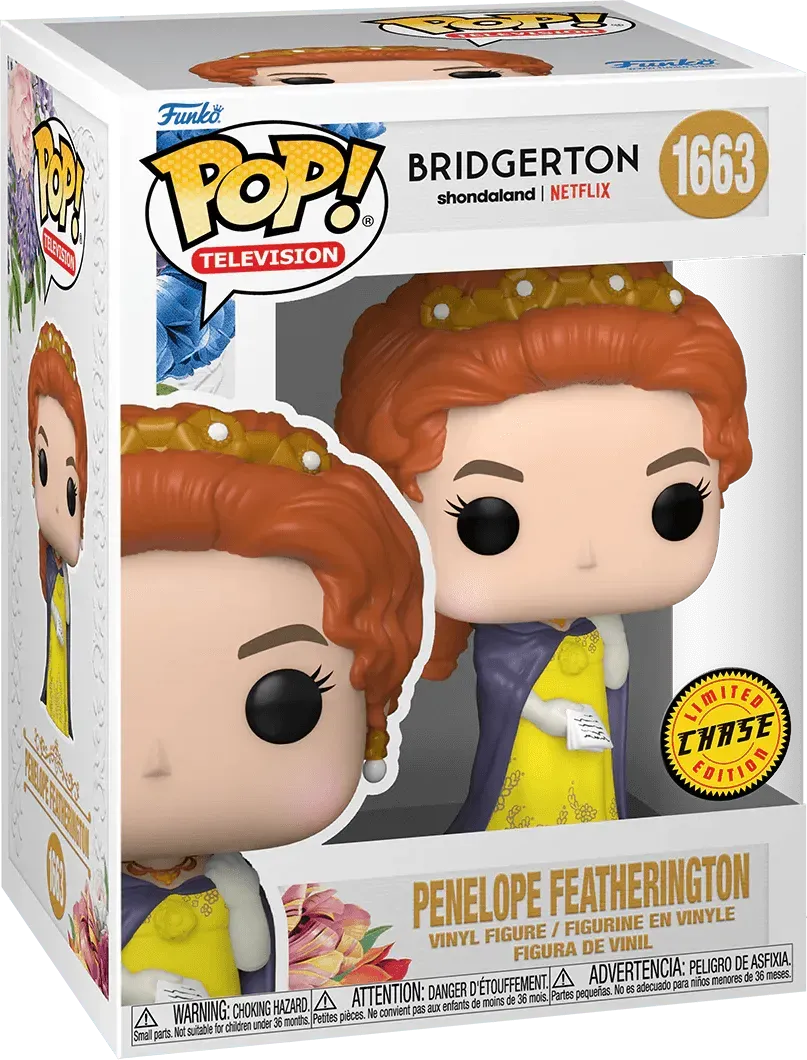 FUN61395BUNDLE Bridgerton - Penelope Featherington Pop! Vinyl - Chase Bundle / Case - Funko - Titan Pop Culture