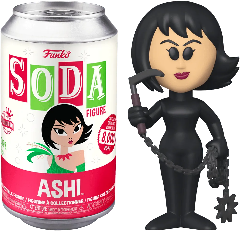 FUN61709 Samurai Jack - Ashi (with chase) Vinyl Soda - Funko - Titan Pop Culture