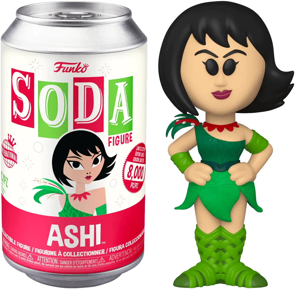 FUN61709 Samurai Jack - Ashi (with chase) Vinyl Soda - Funko - Titan Pop Culture