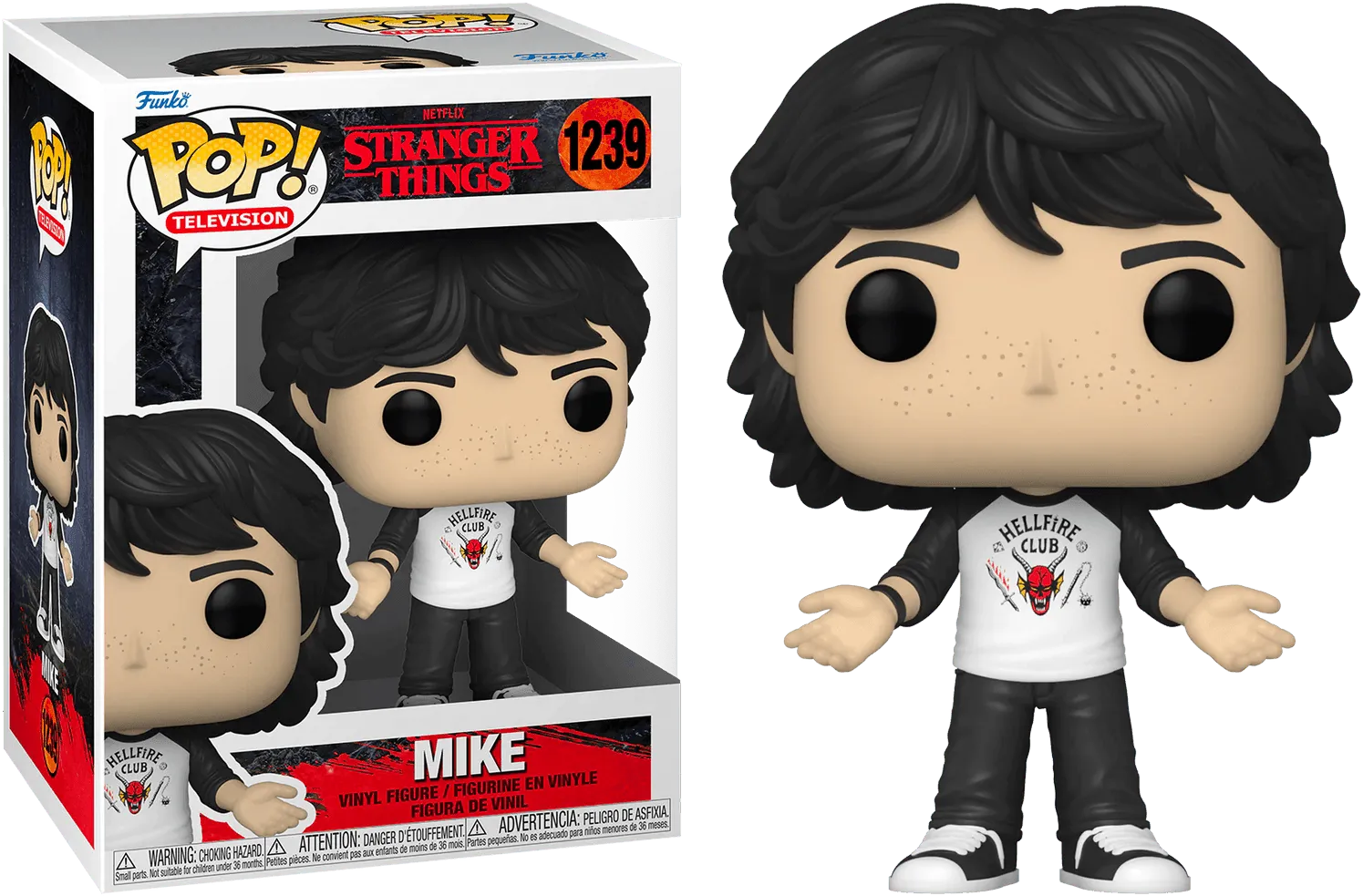 FUN62393 Stranger Things - Mike Season 4 Pop! Vinyl - Funko TBA - Titan Pop Culture