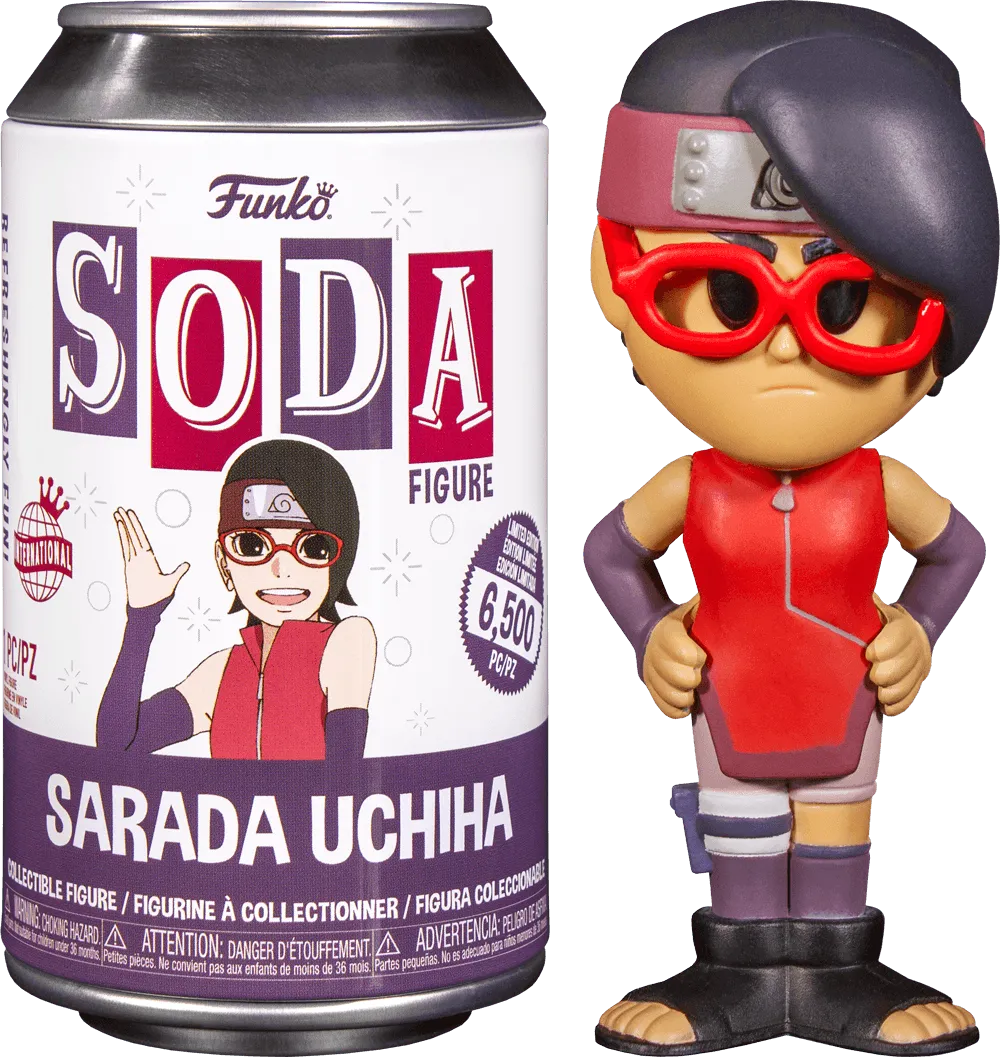 FUN63896 Boruto: Naruto Next Generations - Sarada (with chase) Vinyl Soda - Funko - Titan Pop Culture