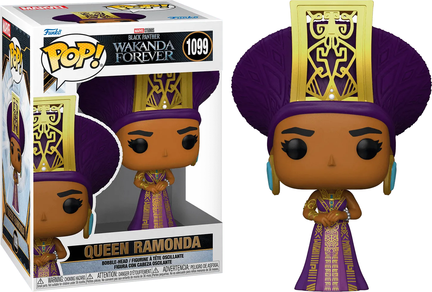 FUN63945 Black Panther 2: Wakanda Forever - Queen Ramonda Pop! Vinyl - Funko - Titan Pop Culture