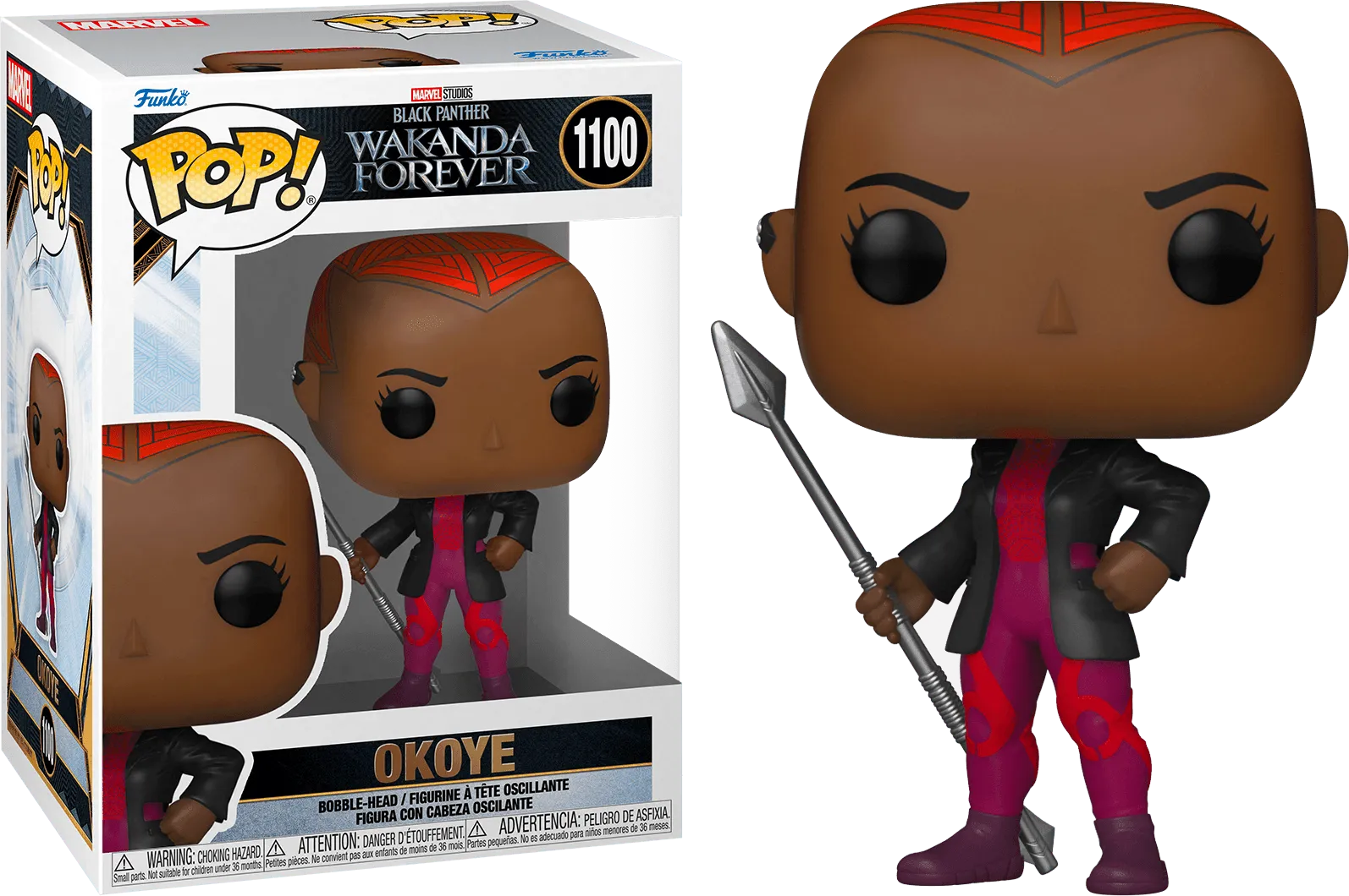 FUN63946 Black Panther 2: Wakanda Forever - Okoye Pop! Vinyl - Funko - Titan Pop Culture