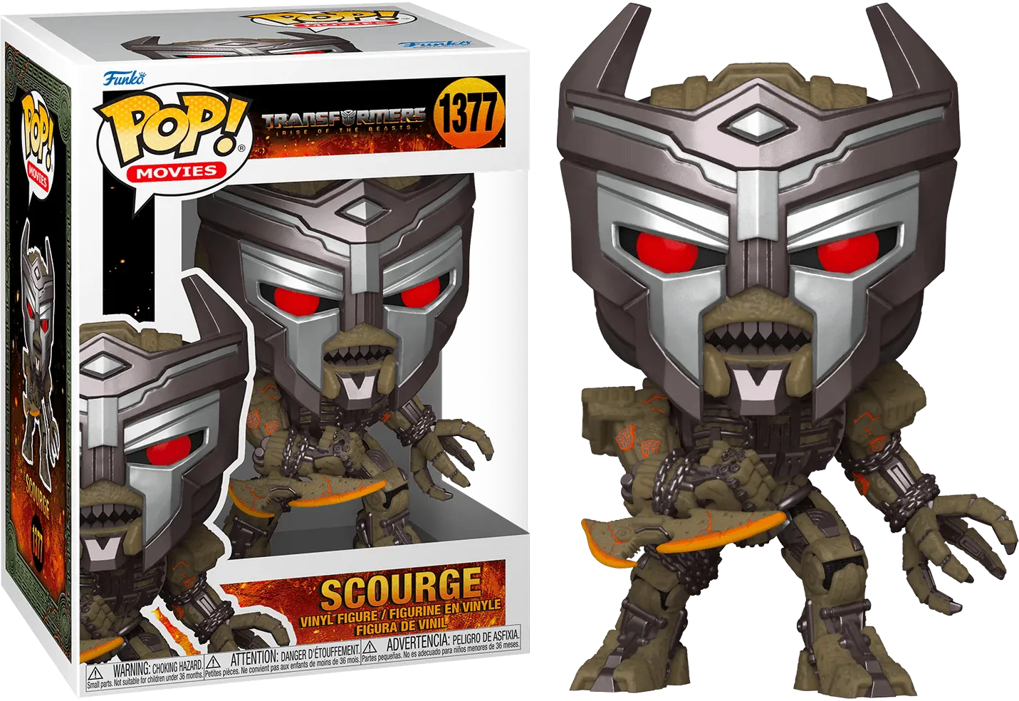 FUN63958 Transformers: Rise of the Beasts - Scourge Pop! Vinyl - Funko - Titan Pop Culture
