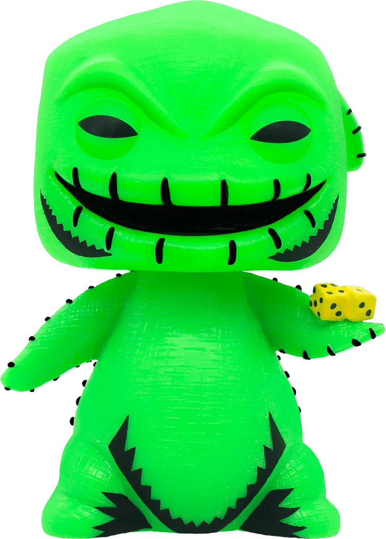 FUN63962 The Nightmare Before Christmas - Oogie Boogie Black Light Pop! Vinyl - Funko - Titan Pop Culture