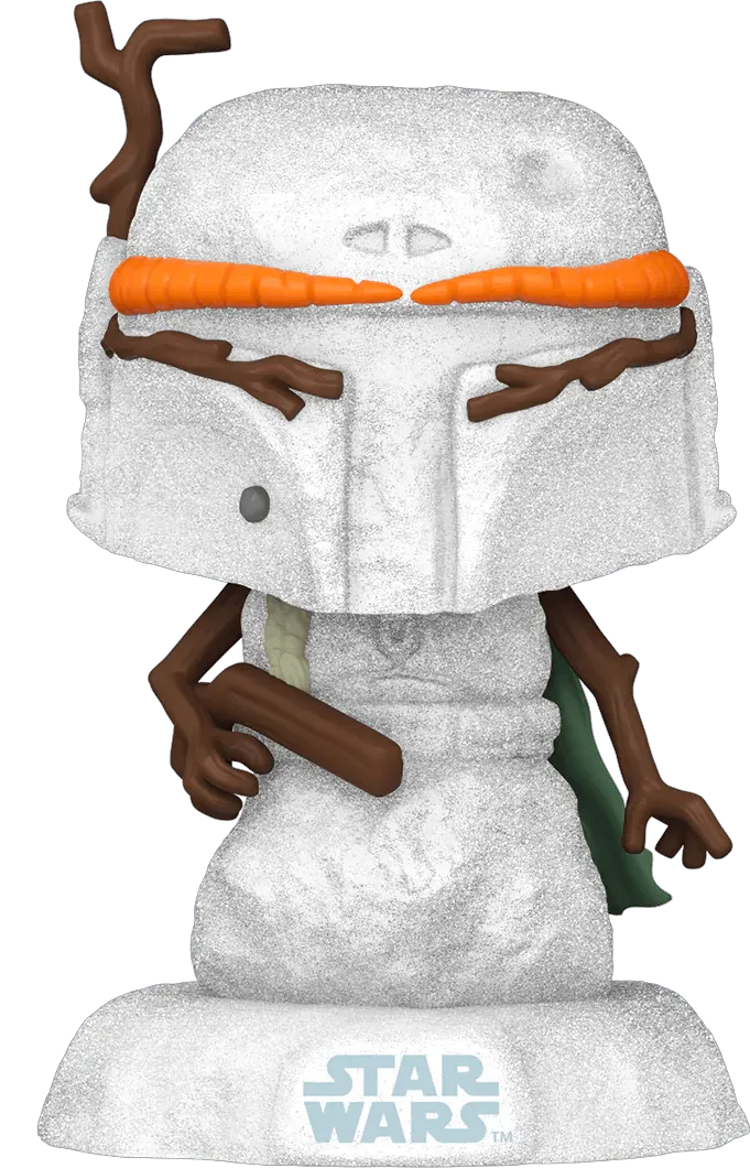 FUN64334 Star Wars: Holiday - Boba Fett Snowman Pop! Vinyl - Funko - Titan Pop Culture