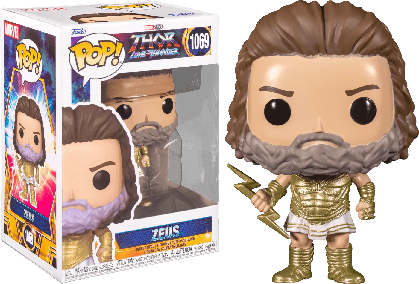 FUN65011 Thor 4: Love and Thunder - Zeus Pop! Vinyl - Funko - Titan Pop Culture