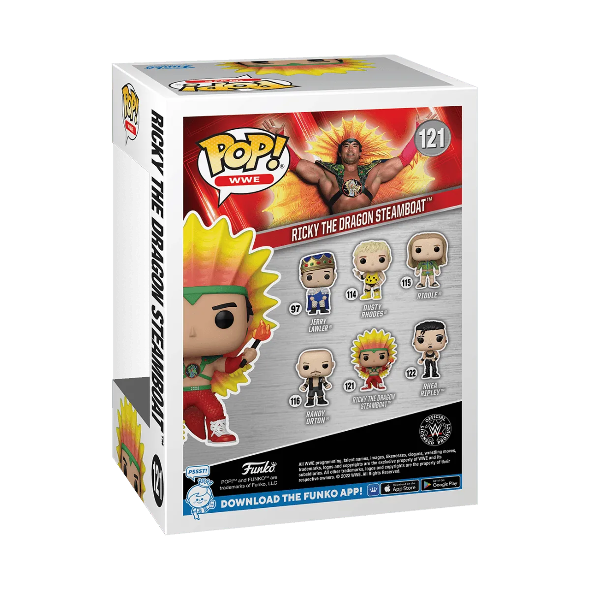 FUN67399 WWE - Ricky Steamboat Pop! Vinyl - Funko - Titan Pop Culture
