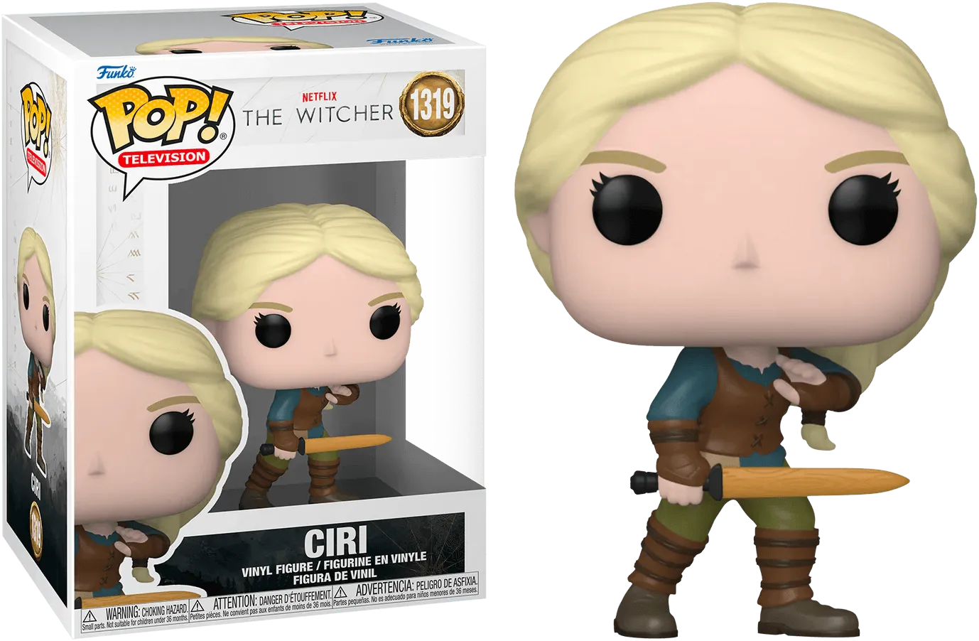 FUN67423 The Witcher (TV) - Ciri with sword Pop! Vinyl - Funko - Titan Pop Culture