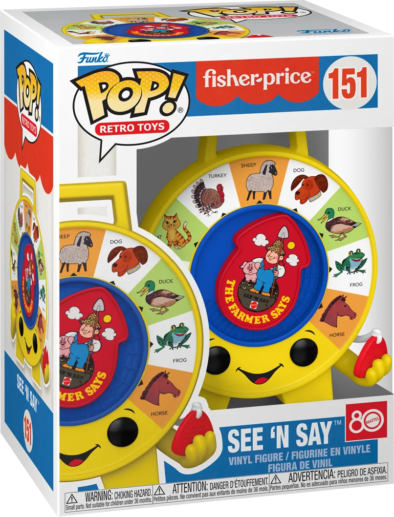 FUN67442 Retro Toys - See 'n Say Pop! Vinyl - Funko - Titan Pop Culture