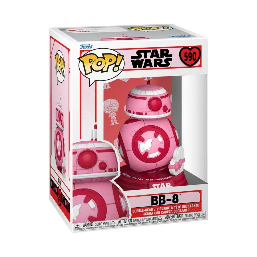 FUN67611 Star Wars - BB-8 Valentines Edition Pop! Vinyl - Funko - Titan Pop Culture