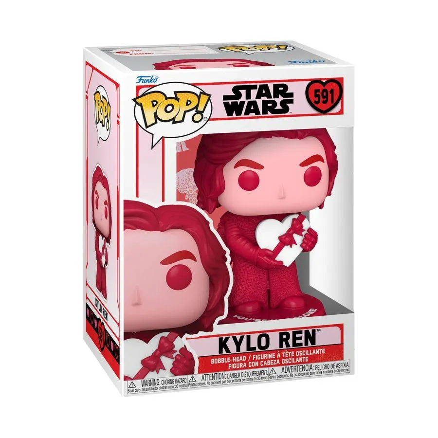 FUN67612 Star Wars - Kylo Ren Valentines Edition Pop! Vinyl - Funko - Titan Pop Culture