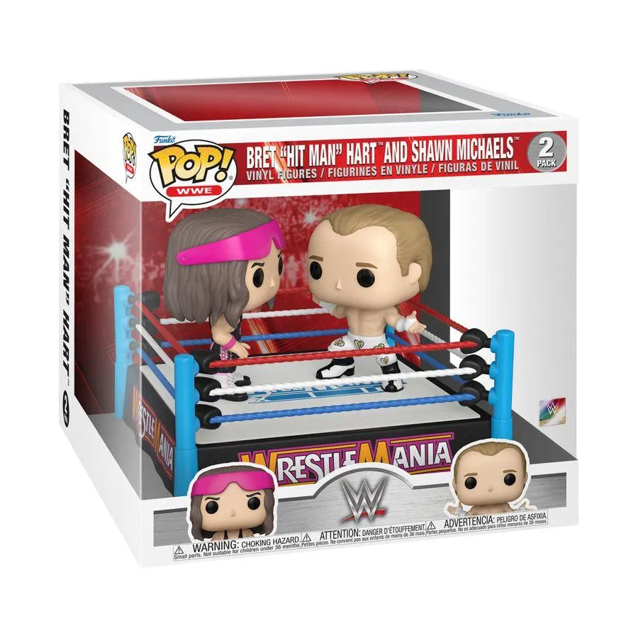 FUN67753 WWE - Bret Hart vs Shawn Michaels Pop! Moment - Funko - Titan Pop Culture